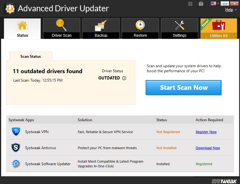 Advanced Driver Updater
