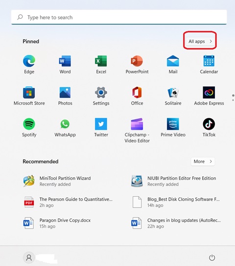 all apps