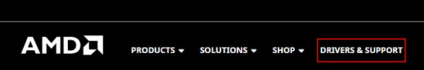 AMD RX 580 drivers support