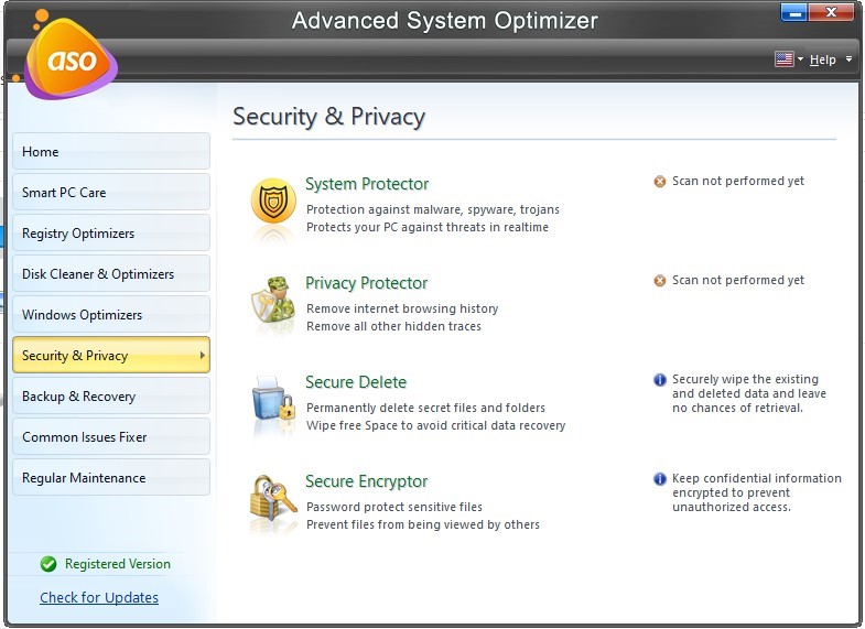 aso security and provacy