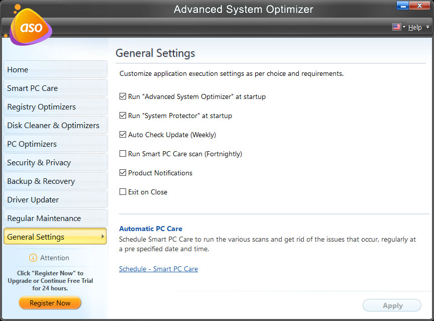 General Settings