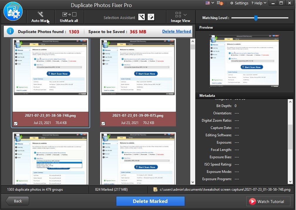 delete duplicate