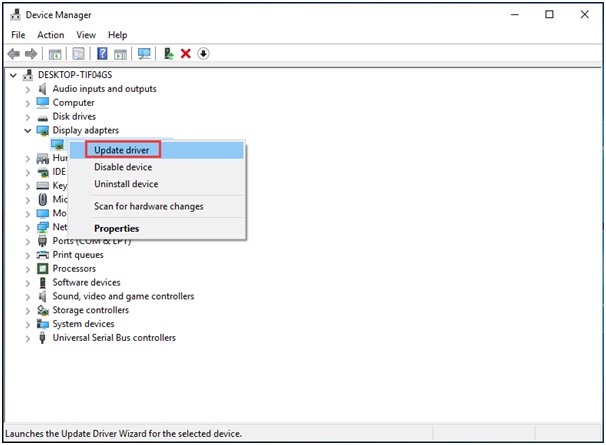 device manager