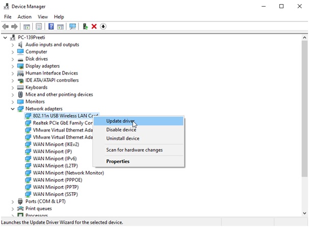 device manager