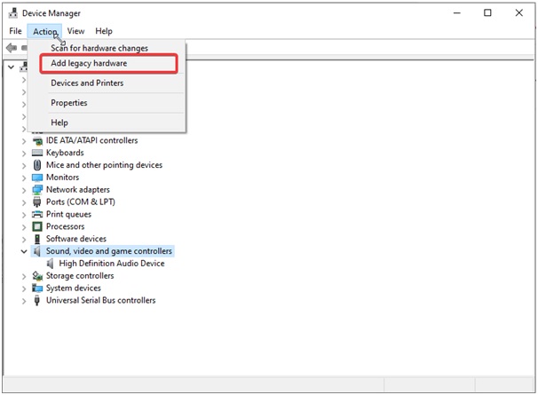 device manager
