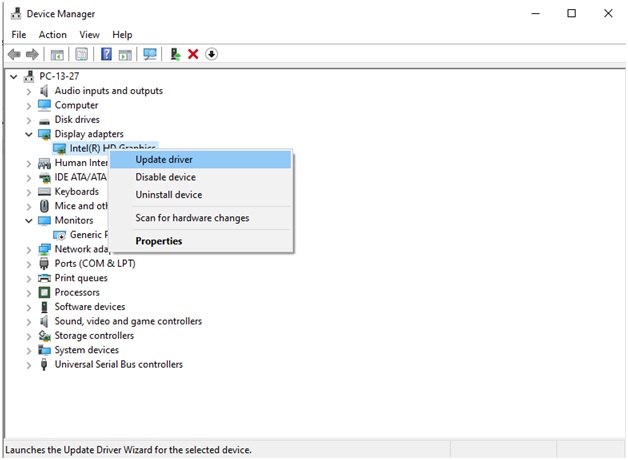 device manager