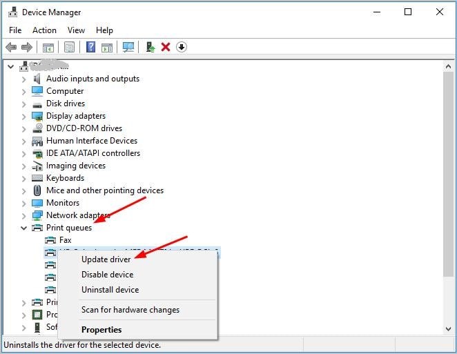 device manager