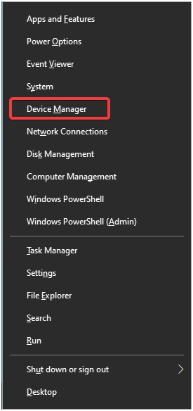 device manager