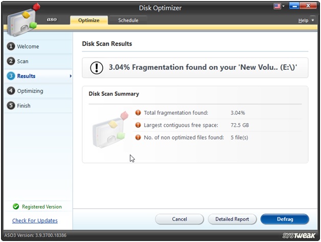 disk fragmentation