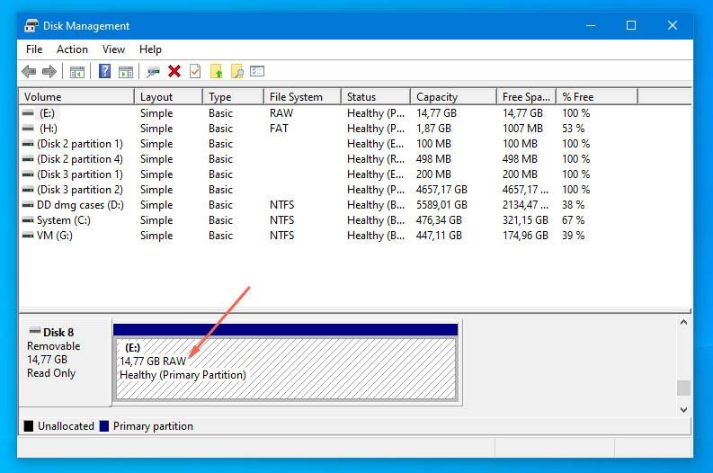 disk managemnet