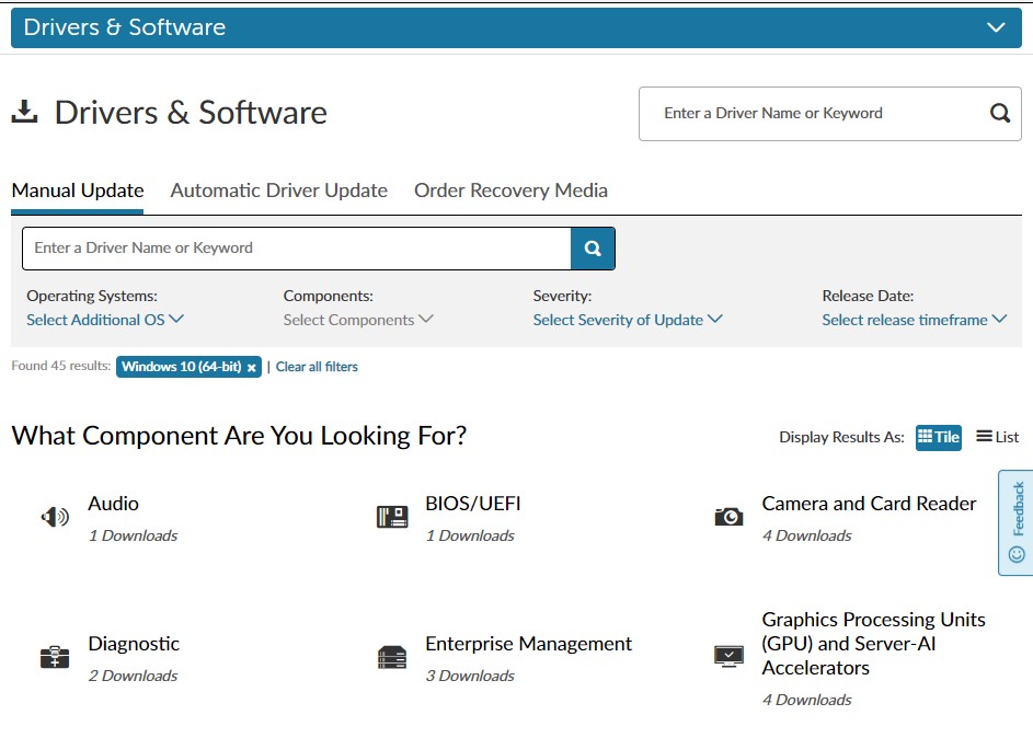 driver and software