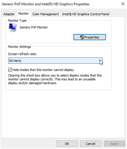 driver properties