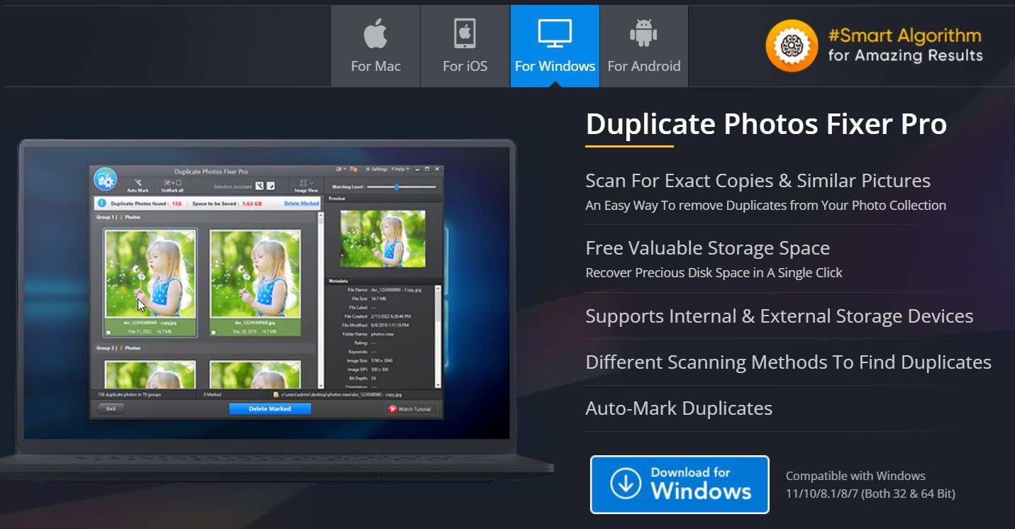 Duplicate Photos Fixer Pro