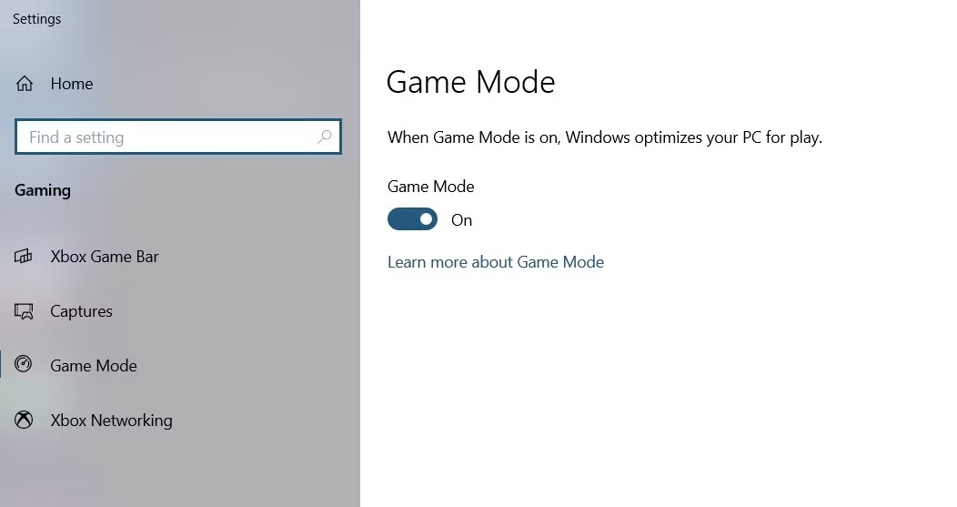 game mode