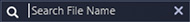 Using this bar, you can search by File Name for the lost picture from the scan results. 