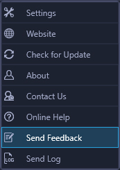 Send Feedback