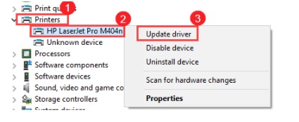hp driver