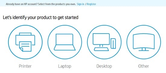 Select your product