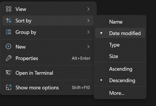 image sort by name