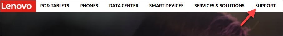 official Lenovo website