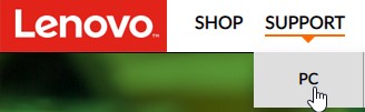 Support tab