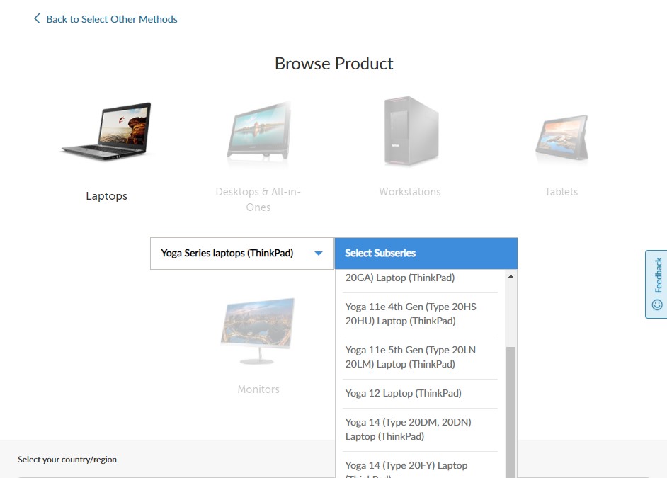 lenovo browse product