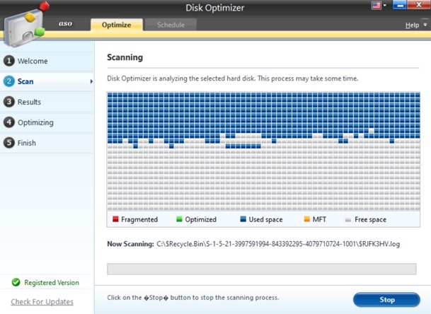 optimize disk