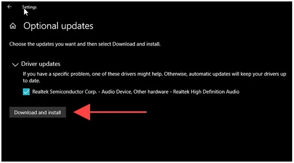 optional updates