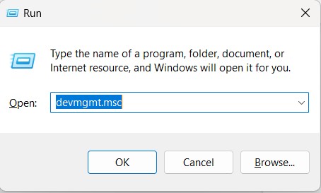 run devmgmt