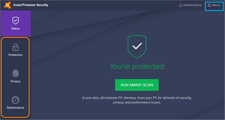 run smart scan