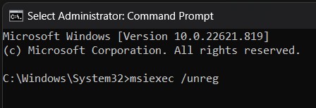 select commands