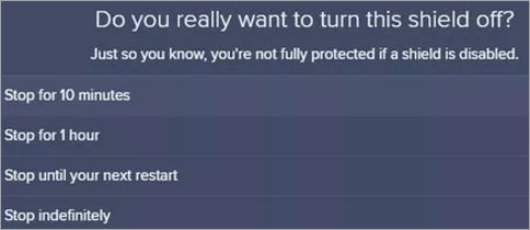 select duration