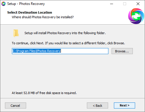 Next follow on-screen instructions to start the installation.
