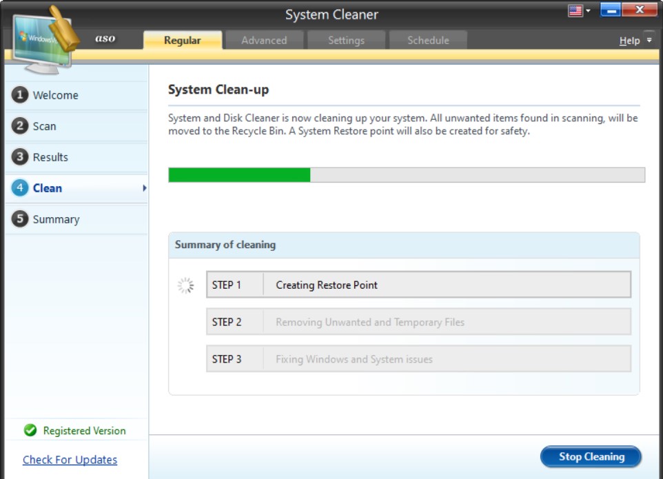 system cleaner