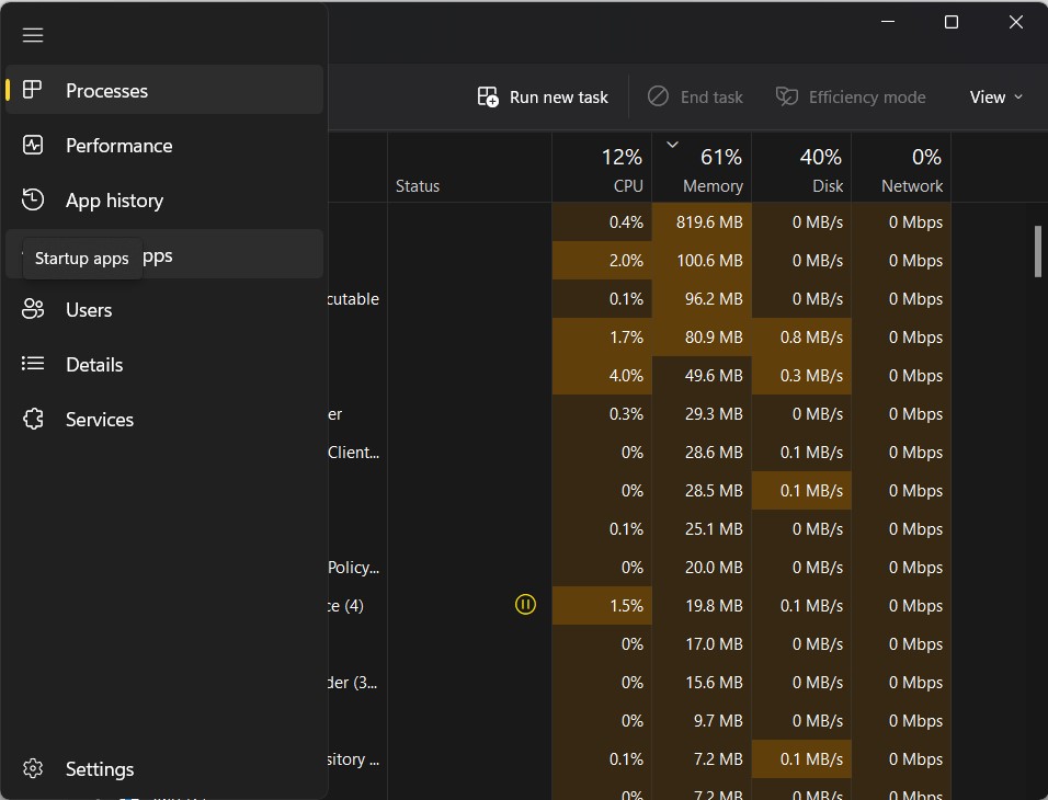 task manager