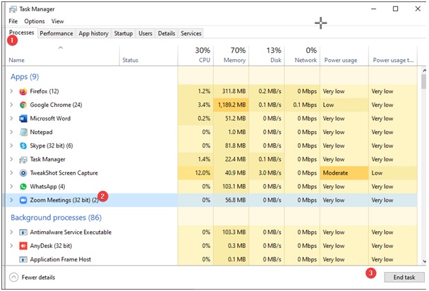task manager