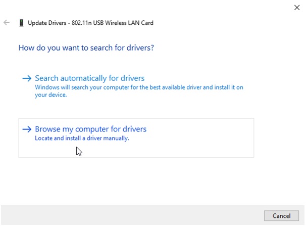 update driver