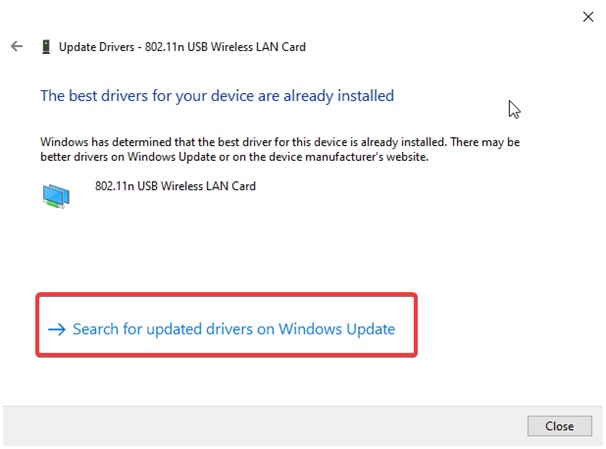 update driver