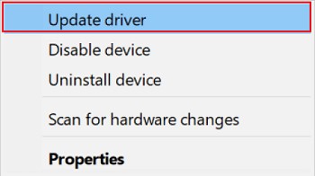 update driver