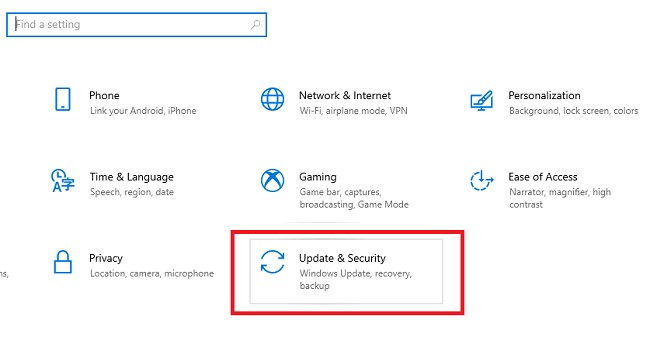 Update & Security