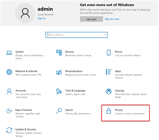 windows admin