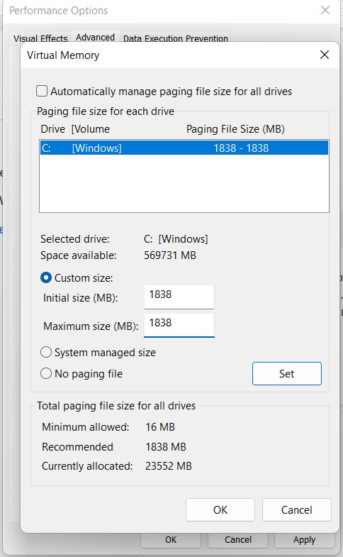 windows drive