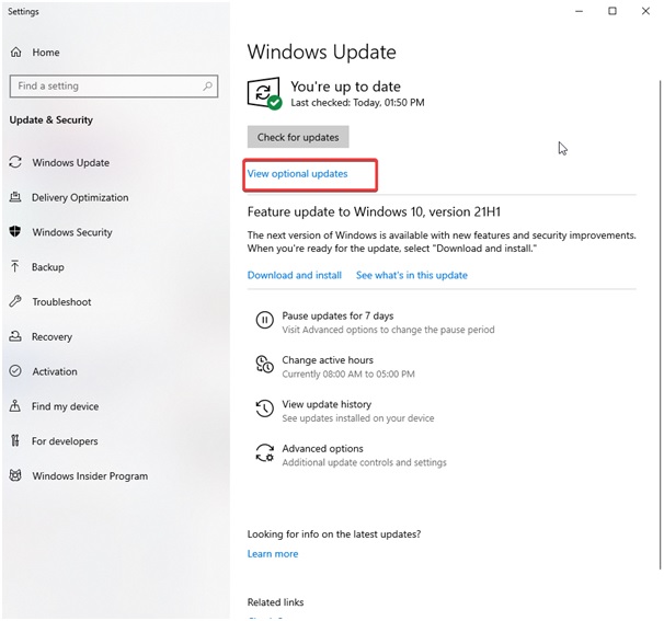 windows update