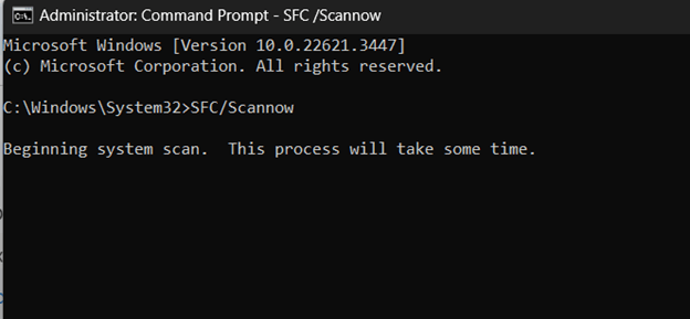 command SFC