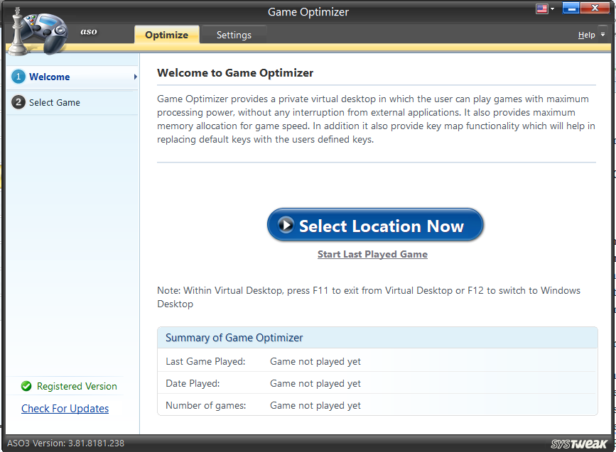 Game Optimizer