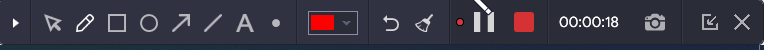 Pen bar_Advanced Screen Recorder