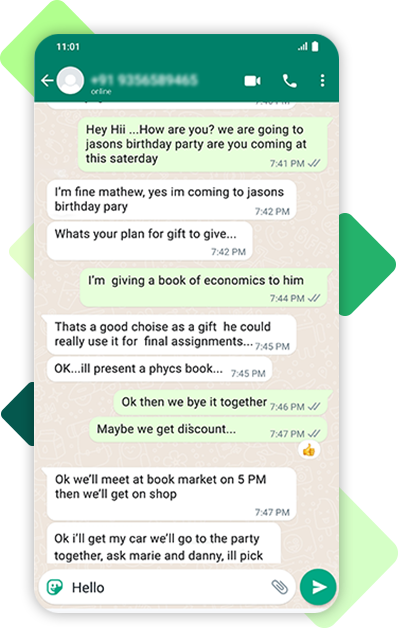 Message To Unknown Number