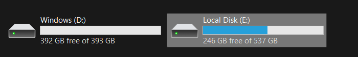 disk partition