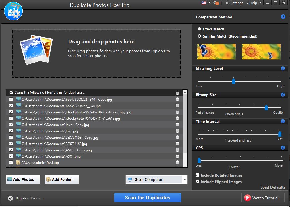DPF_Home screen