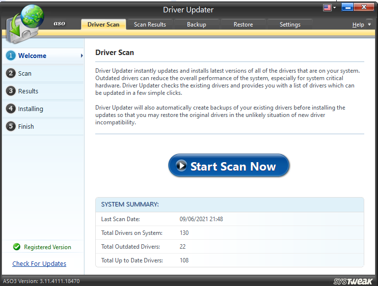 driver scan